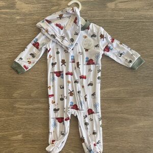 Milkberry Farm Print 2 Piece Set | 3-6M